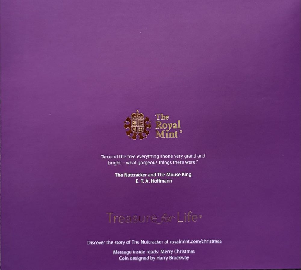 2018 Christmas The Nutcracker £5  coin collectible - Main Image 4