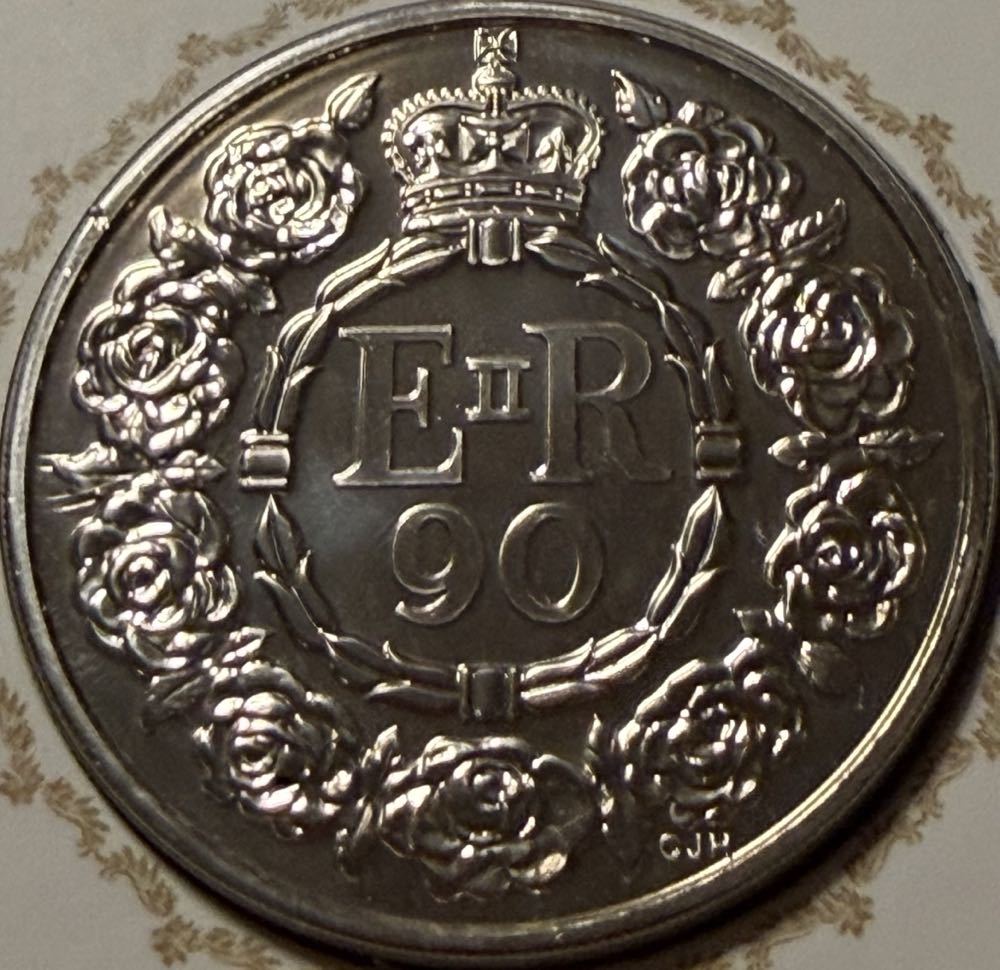 1985 Prince Of Wales Badge 2p