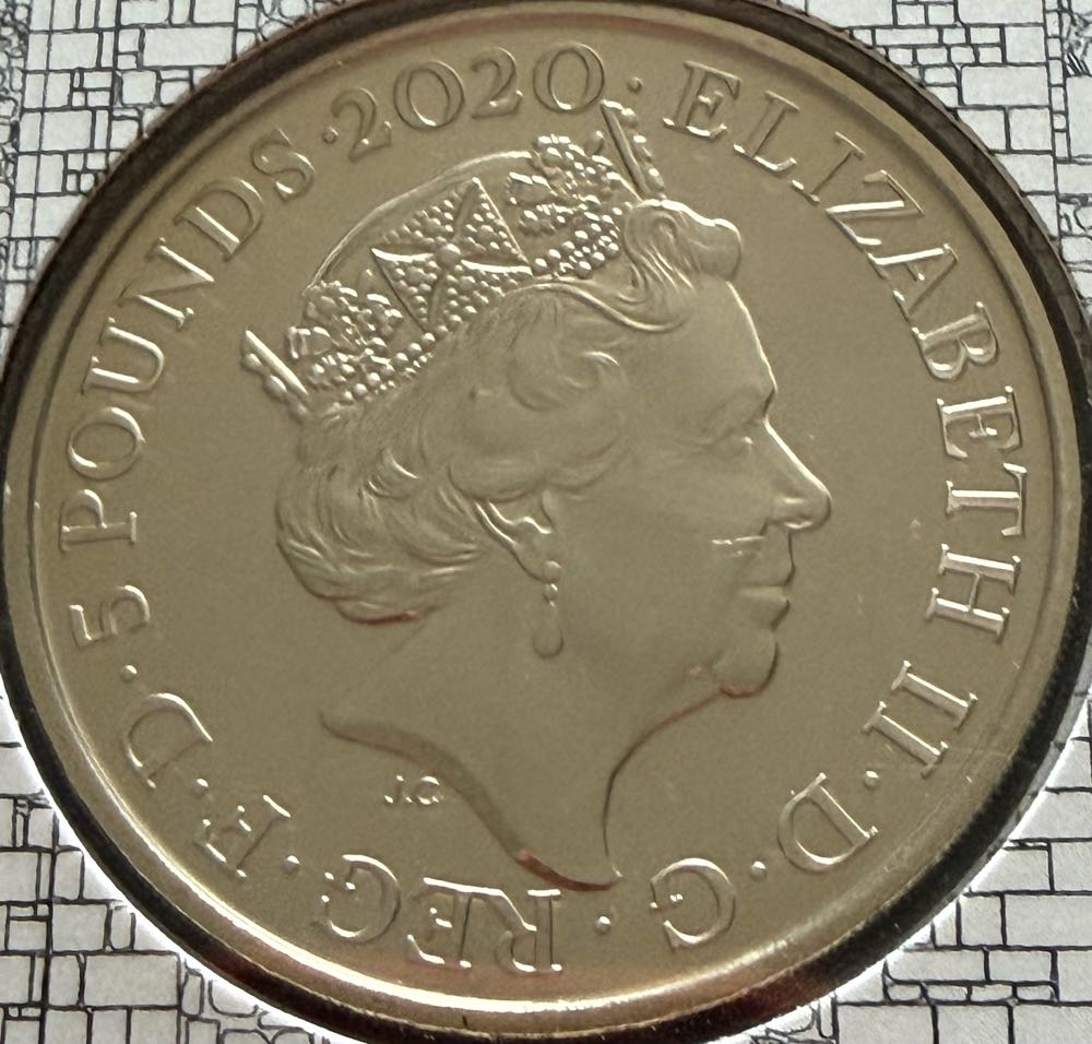 2020 Tower Of London Design 3 £5  coin collectible - Main Image 2