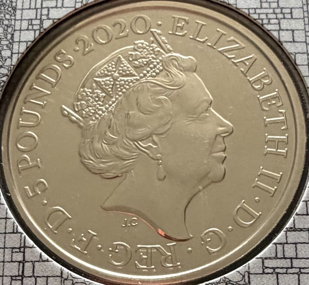 2020 Tower Of London Design 4 £5  coin collectible - Main Image 2