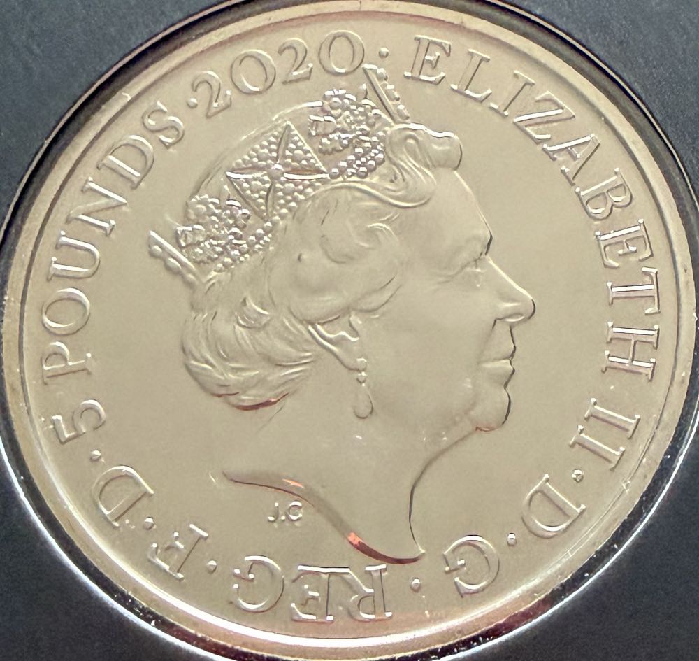 2020 David Bowie £5 (3)  coin collectible - Main Image 2