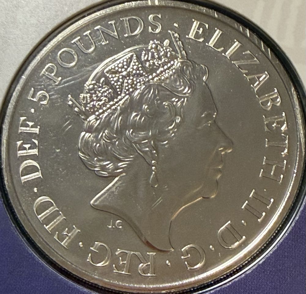 2021 Alfred The Great £5  coin collectible - Main Image 2