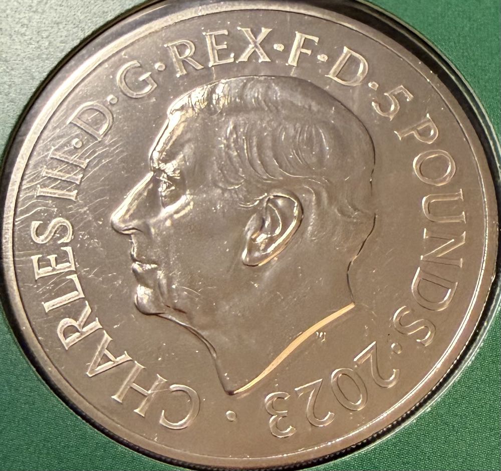 2023 Charles III 75th Birthday £5 (2)  coin collectible - Main Image 2