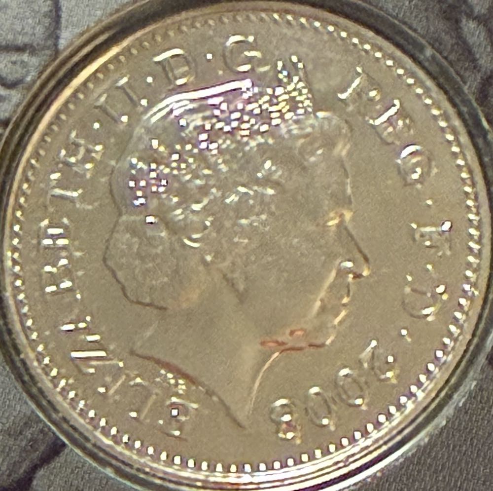 2008 English Lion 10p  coin collectible - Main Image 2