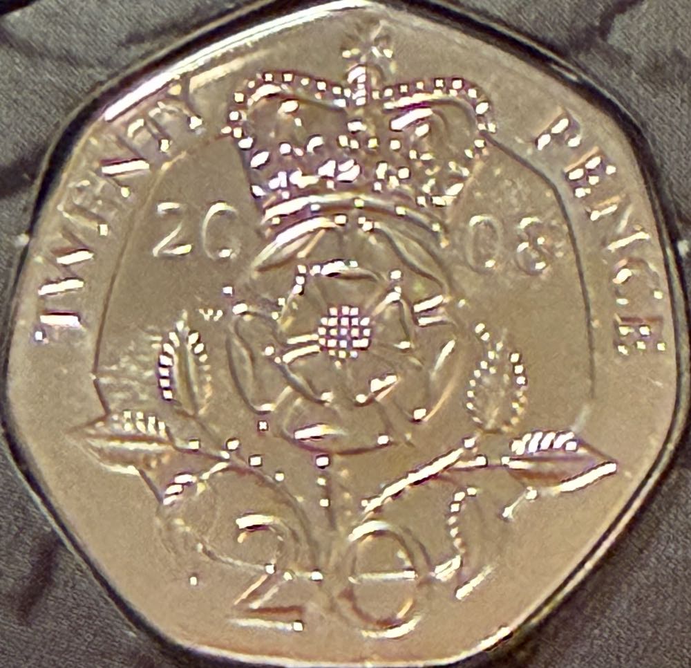 2025 The Flying Car Colour 50p