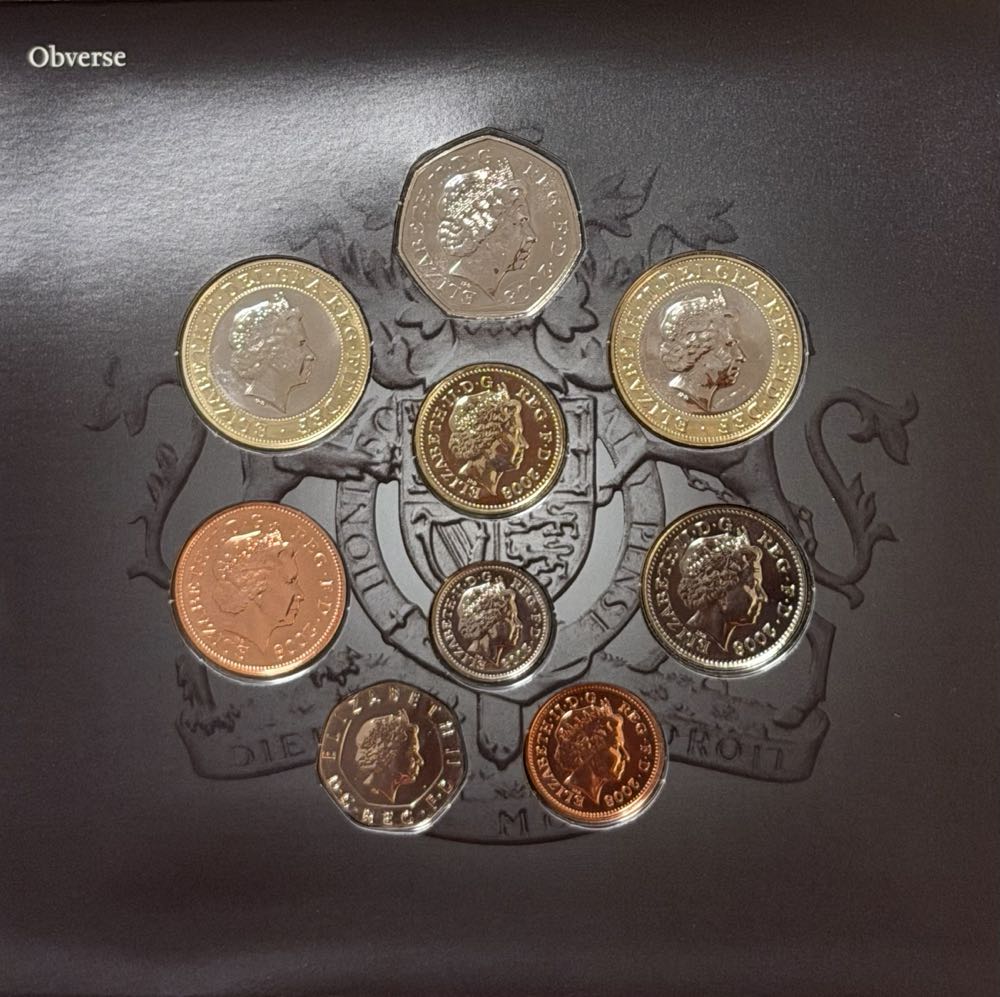 2008 Royal Coat Of Arms £1 (3)  coin collectible - Main Image 4