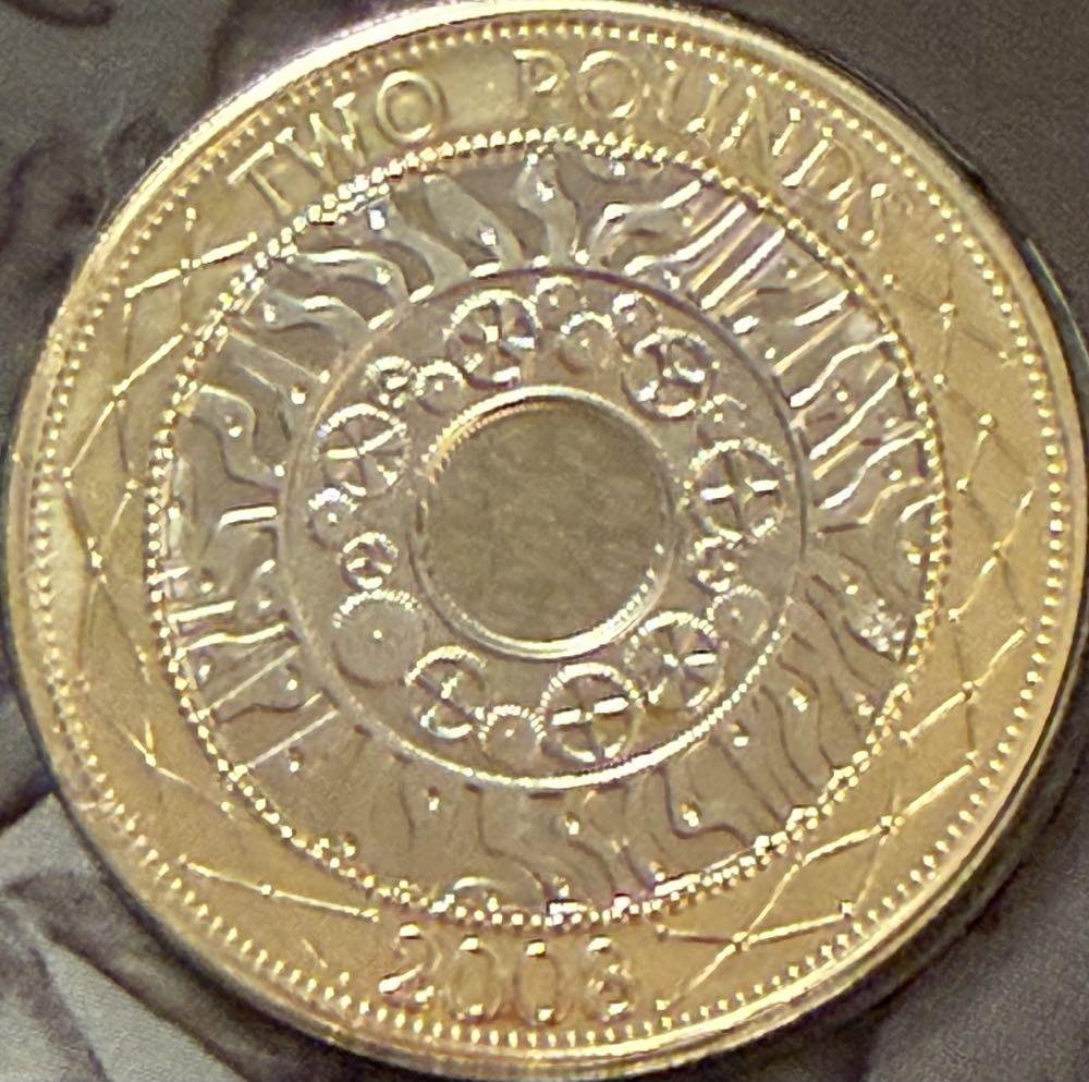 2012 Prince Of Wales Badge 2p