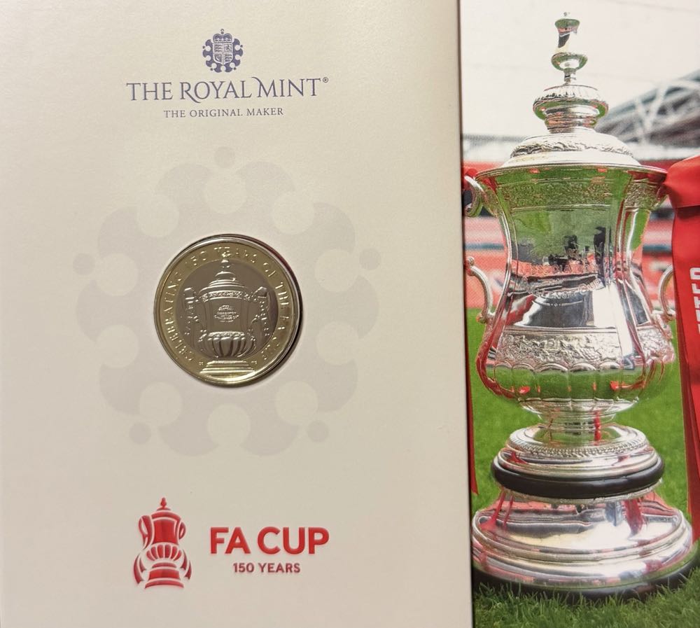 2022 FA Cup 150th Anniversary £2  coin collectible - Main Image 3