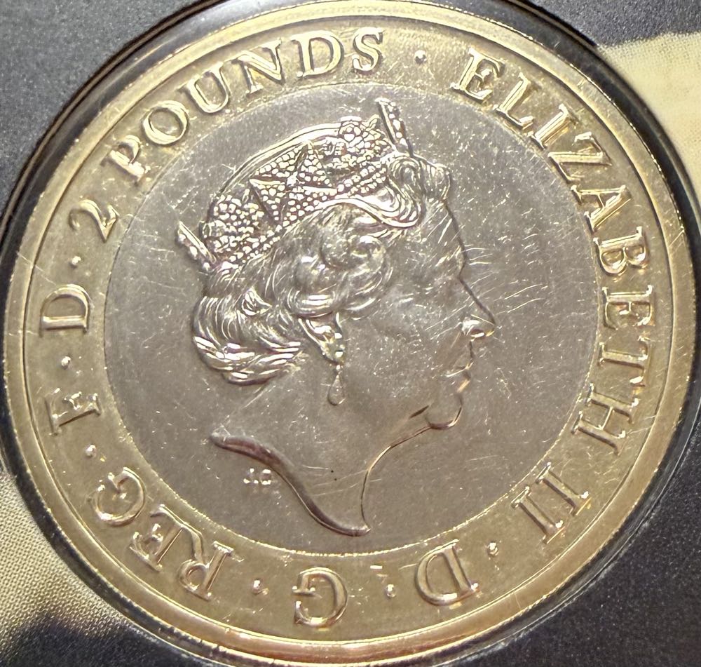 2018 RAF Centenary Badge £2  coin collectible - Main Image 2