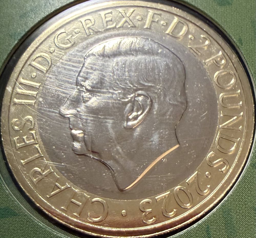 2023 Flying Scotsman Colour £2  coin collectible - Main Image 2