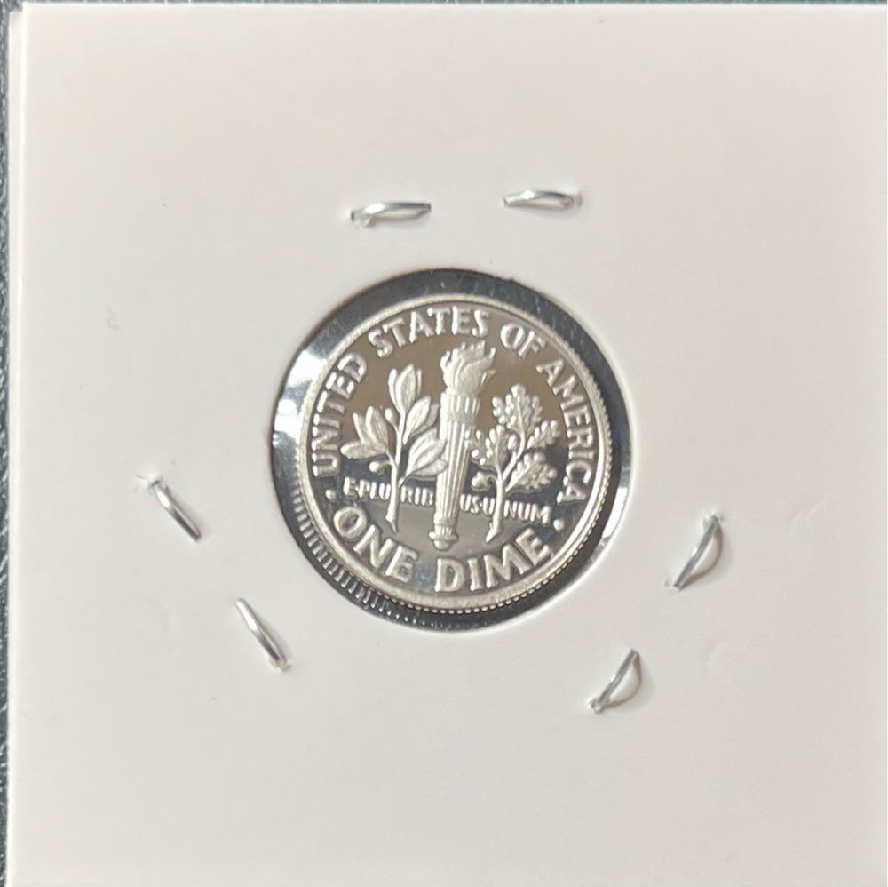 2010 S Roosevelt Proof Silver Dime   coin collectible - Main Image 2