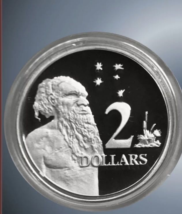 1988 $2 Proof Coin Australia  coin collectible - Main Image 3