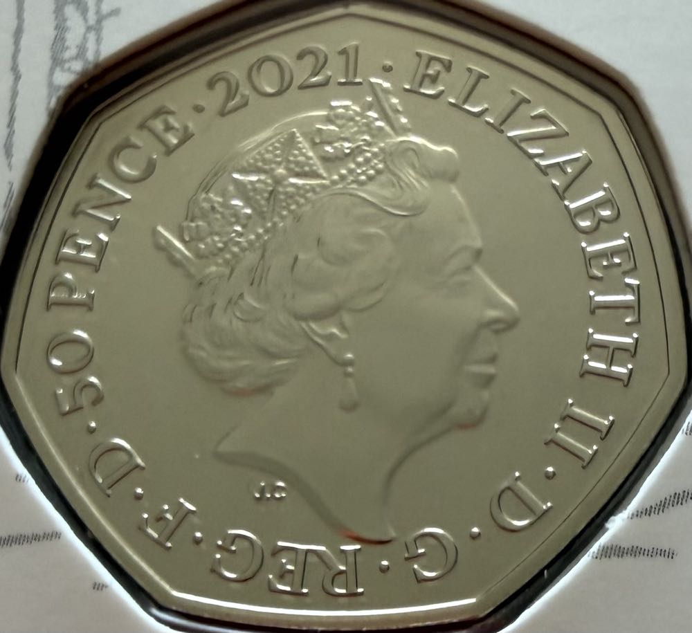 2021 Tigger 50p (2)  coin collectible - Main Image 2