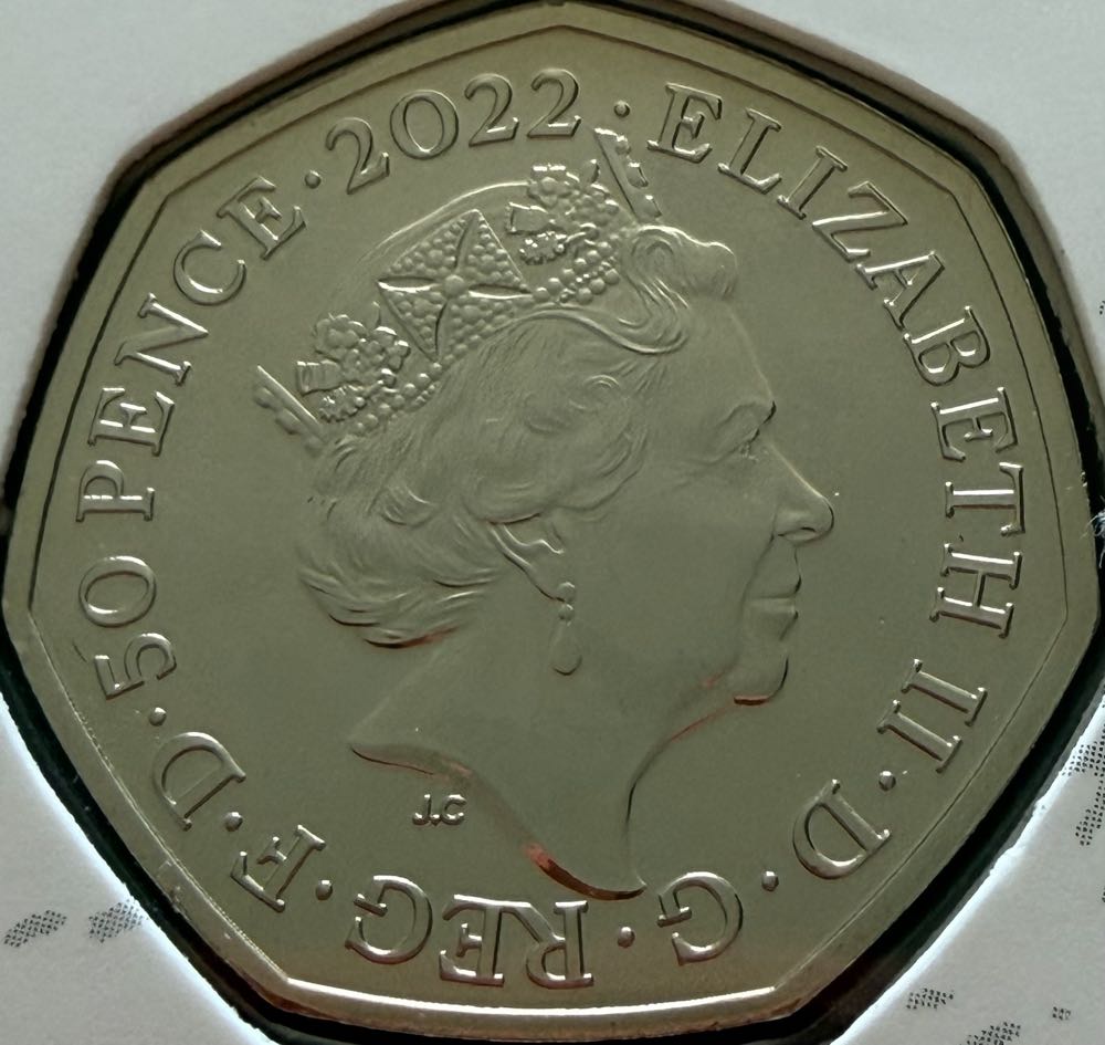 2022 Kanga & Roo 50p  coin collectible - Main Image 2