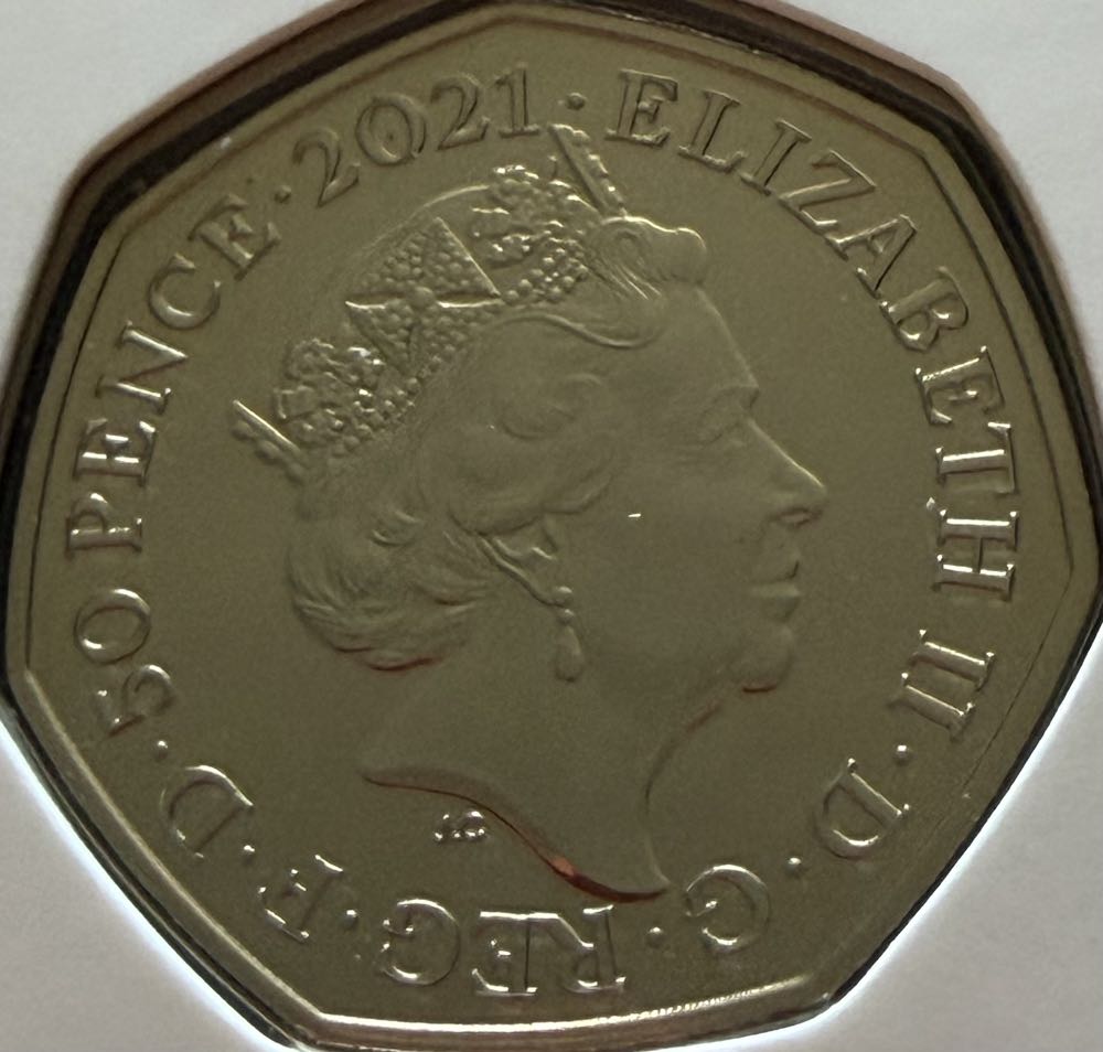 2021 Team GB Tokyo Olympics 50p  coin collectible - Main Image 2