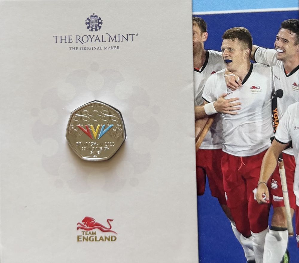 2022 Birmingham - Team GB 50p  coin collectible - Main Image 3