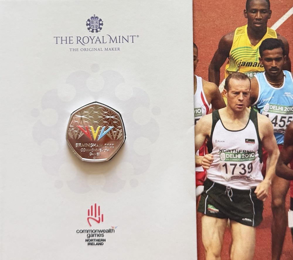 2022 Birmingham - Team Northern Ireland 50p  coin collectible - Main Image 3