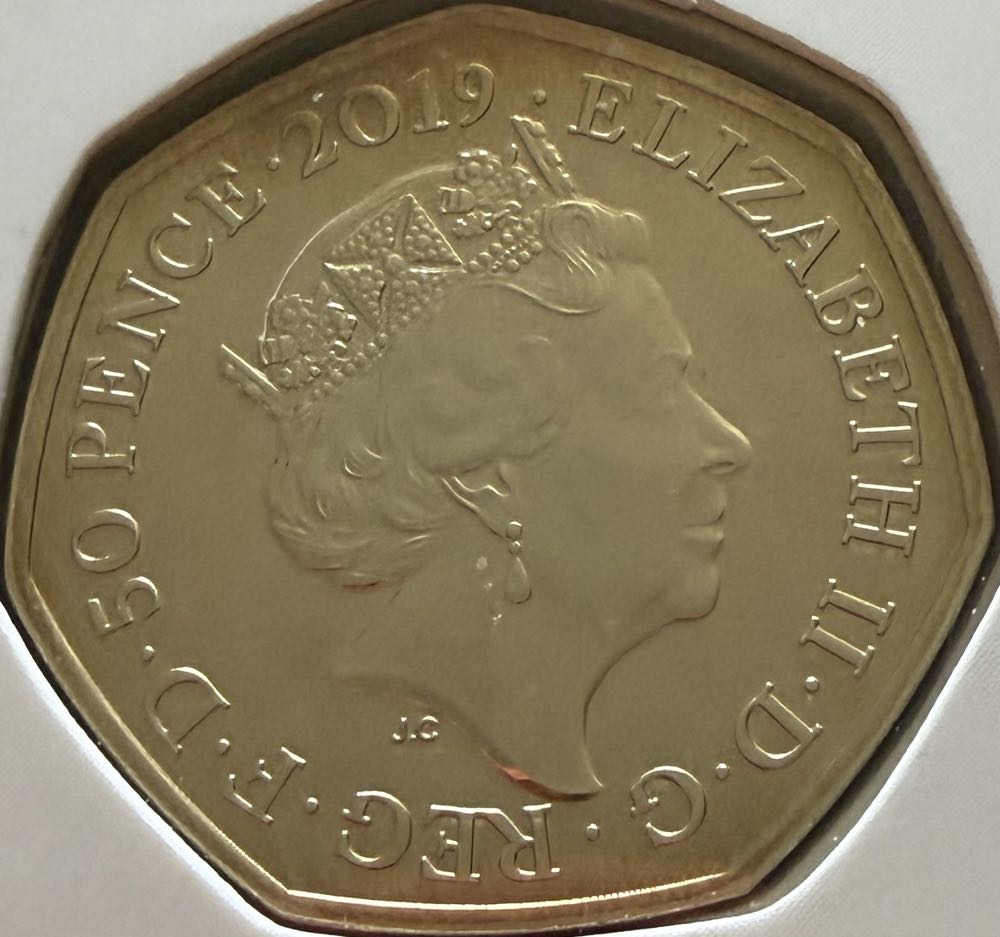 2019 The Gruffalo 50p (2)  coin collectible - Main Image 2