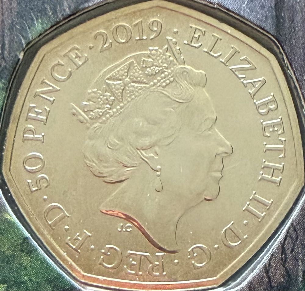 2019 The Gruffalo & The Mouse 50p (2)  coin collectible - Main Image 2