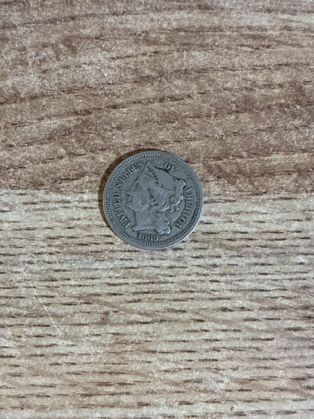 1916 United Kingdom 3 Pence 