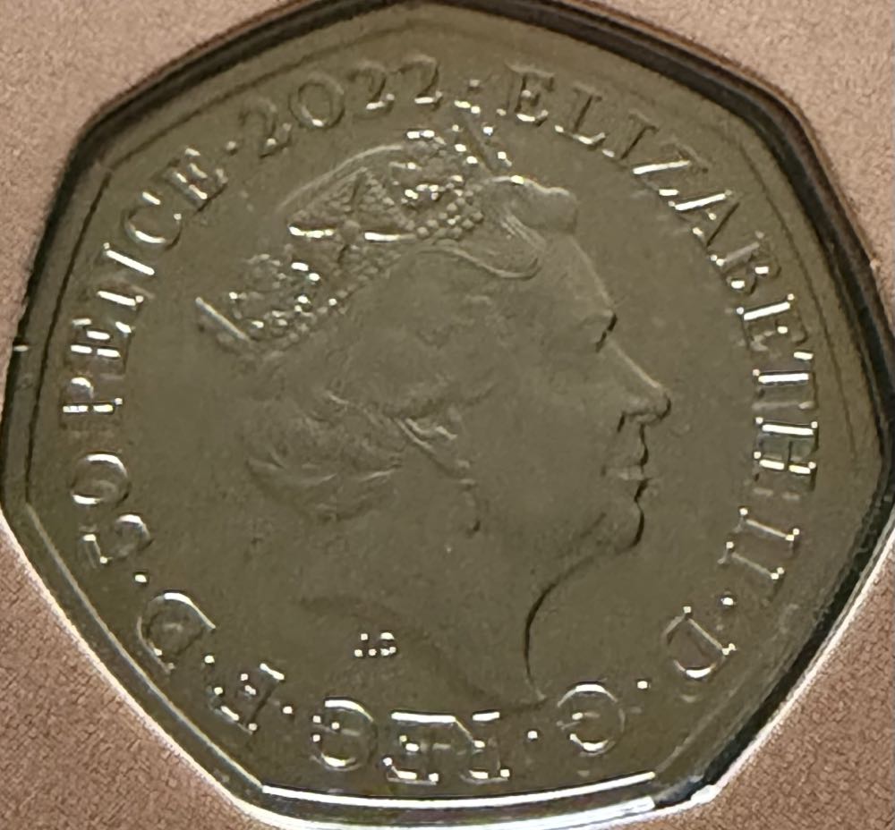 2022 Alan Turing 50p  coin collectible - Main Image 2