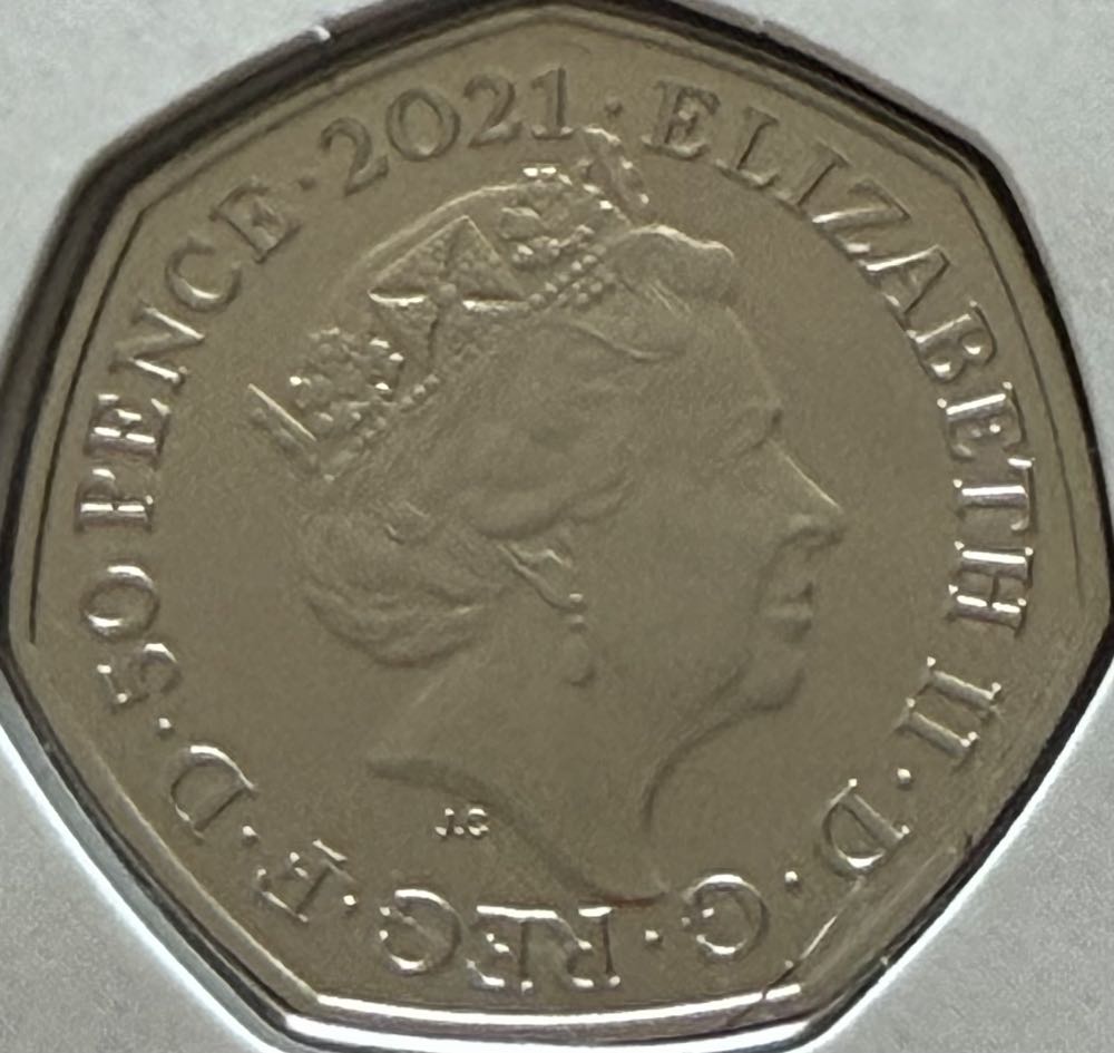 2021 Dimorphodon 50p (3)  coin collectible - Main Image 2