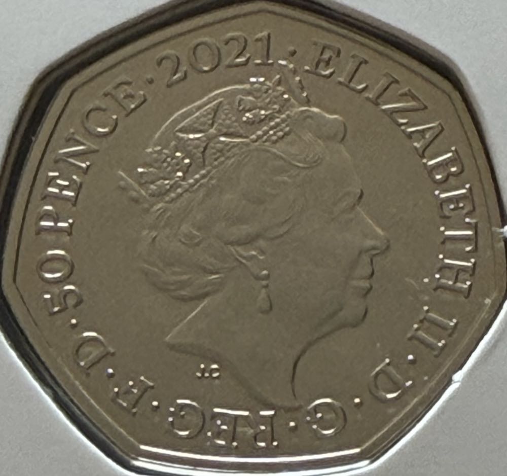 2021 Winnie The Pooh & Friends 50p (2)  coin collectible - Main Image 2