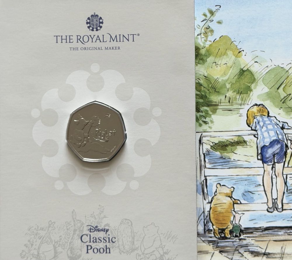 2020 Piglet 50p (2)  coin collectible - Main Image 3