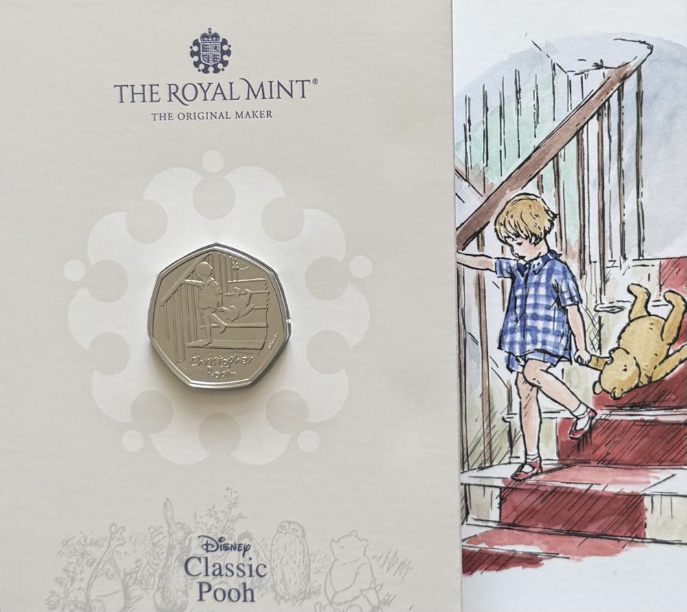 2020 Christopher Robin 50p (2)  coin collectible - Main Image 3