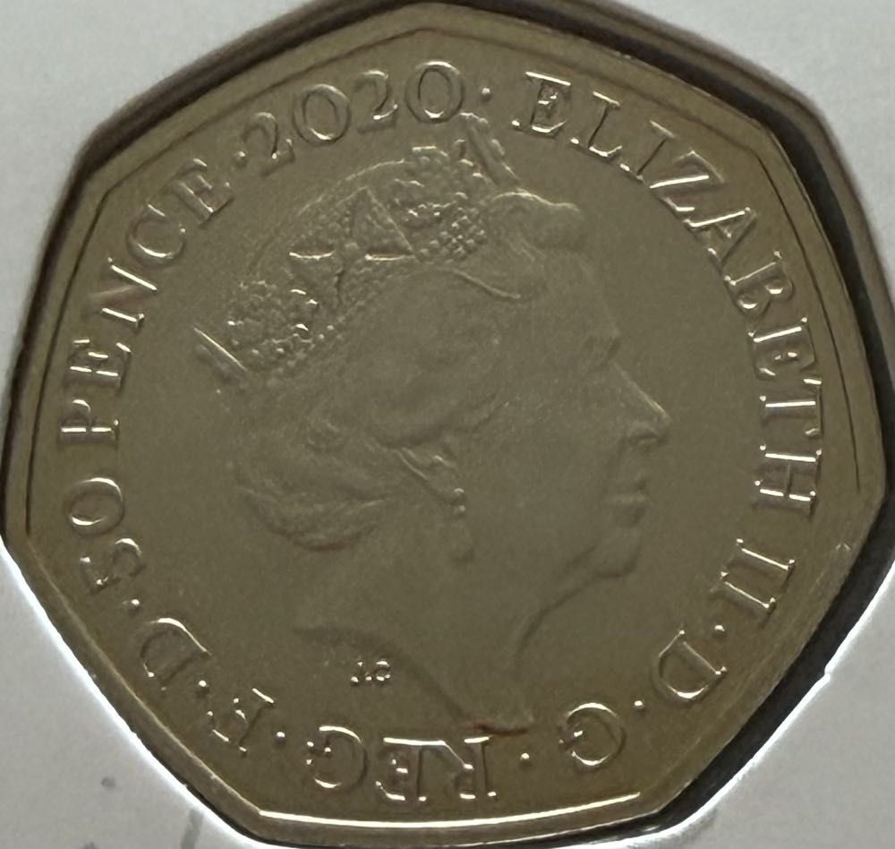 2020 Winnie The Pooh 50p (2)  coin collectible - Main Image 2