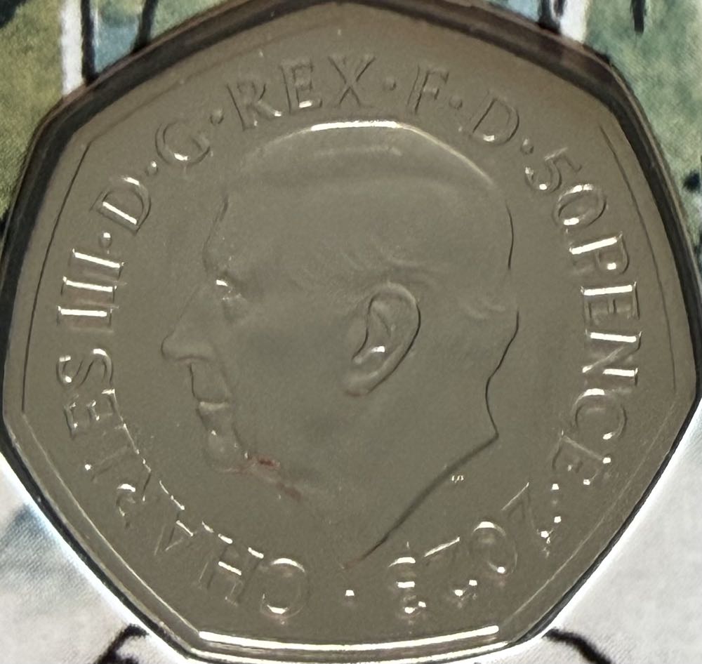 2023 Narnia 50p  coin collectible - Main Image 2