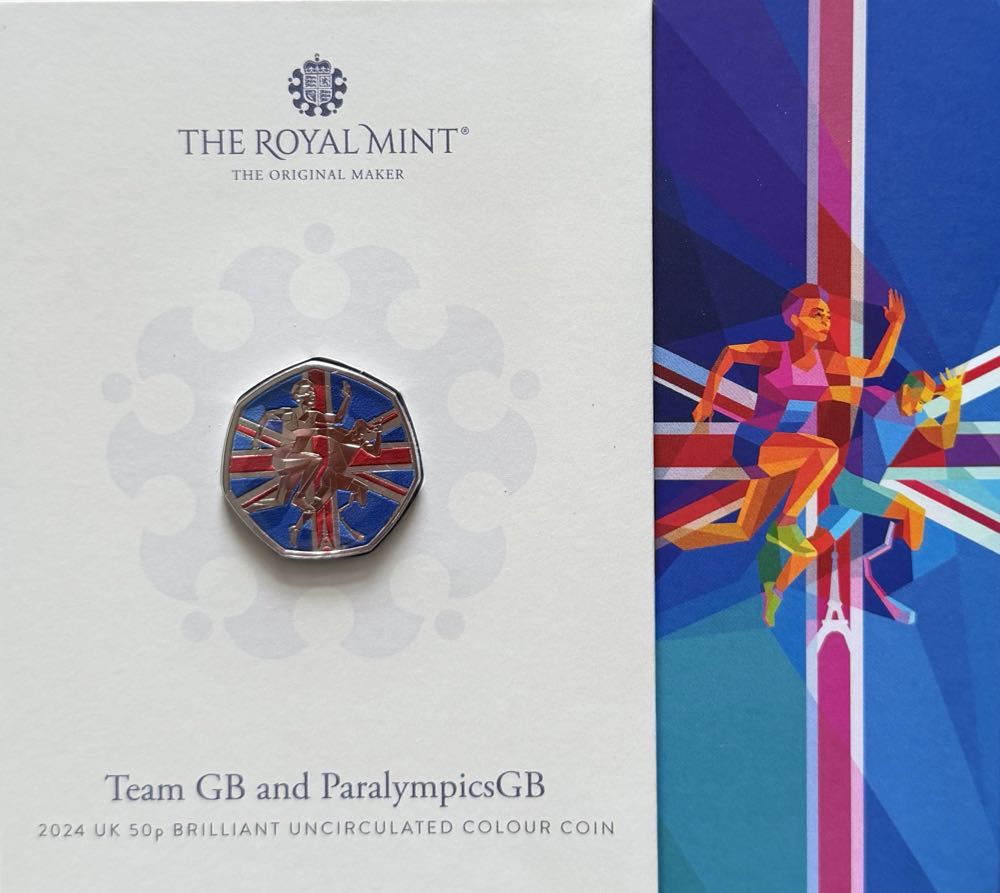 2024 Team GB & Paralympics 50p (2)  coin collectible - Main Image 3