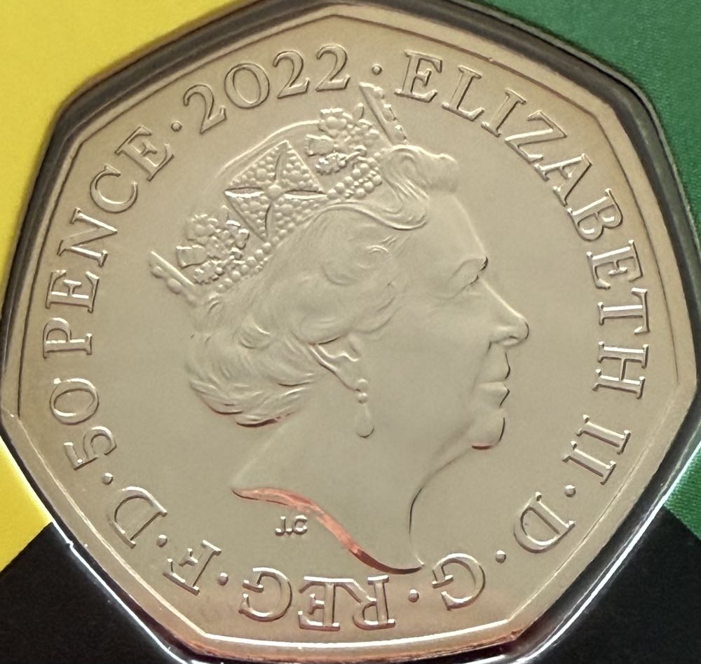 2022 Pride 50 Years Of 50p  coin collectible - Main Image 2