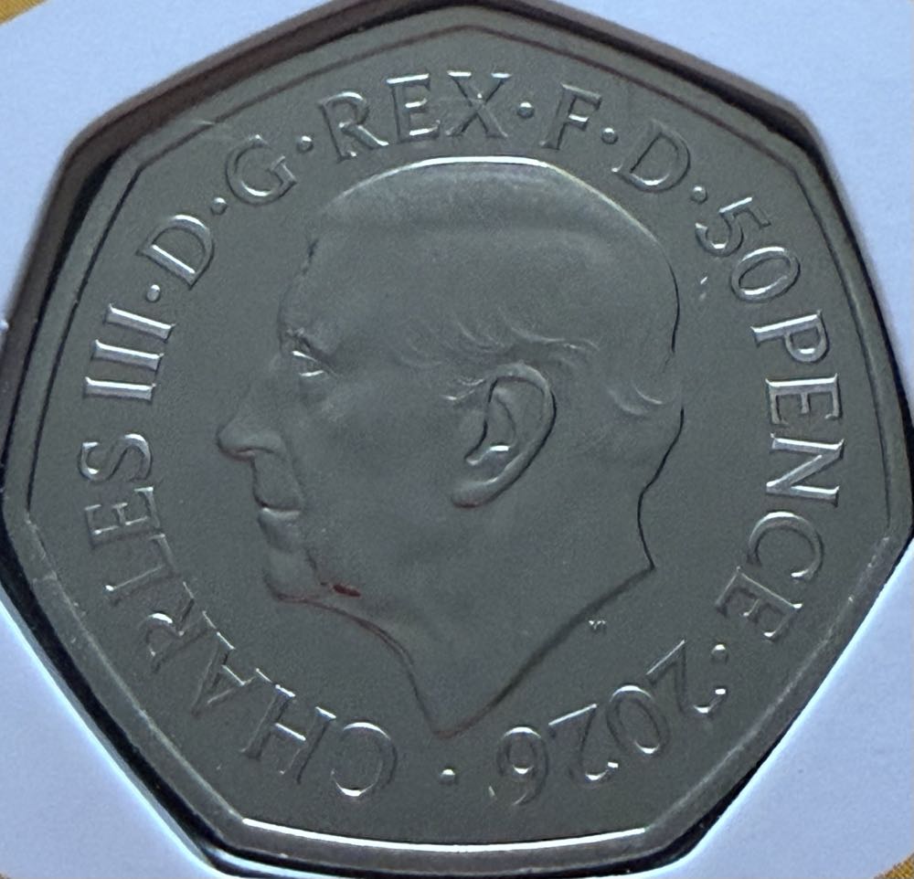 2026 Winnie The Pooh 50p  coin collectible - Main Image 2