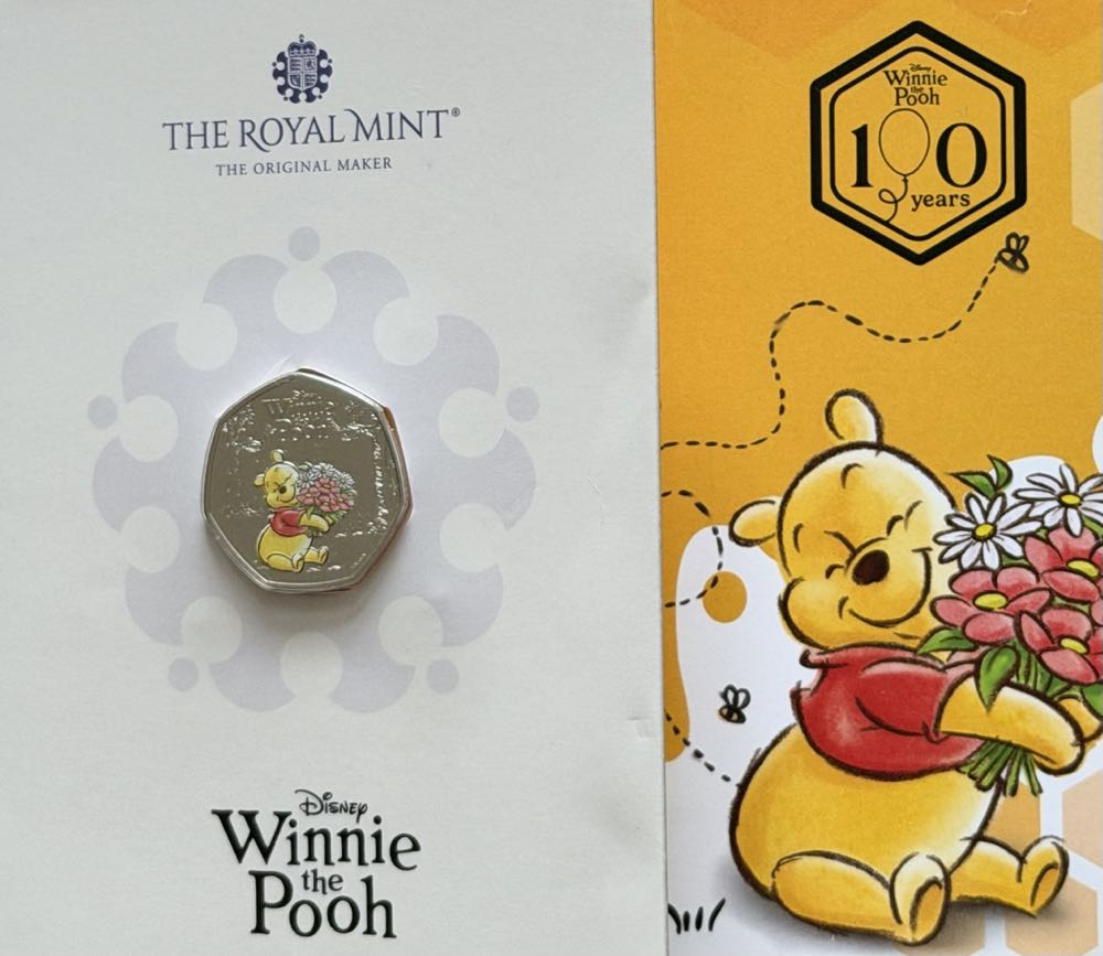 2026 Winnie The Pooh 50p  coin collectible - Main Image 3
