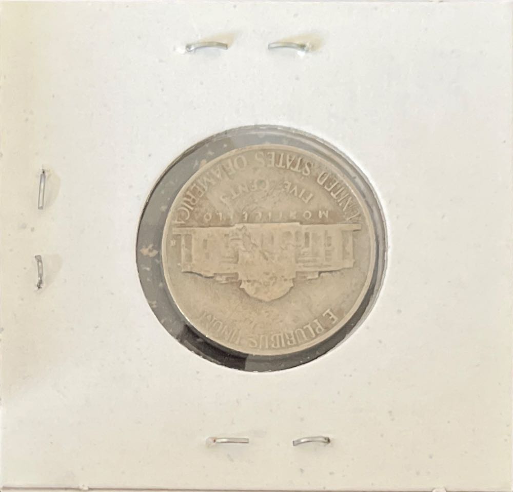 American 1940 5 Cent “Jefferson Nickel” (Mom’s Collection)  coin collectible - Main Image 2