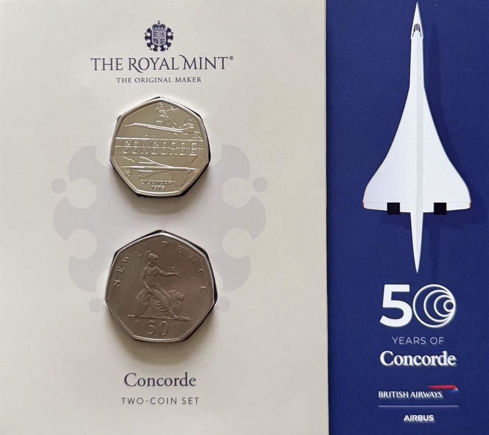 1976 Fifty New Pence (2)  coin collectible - Main Image 3