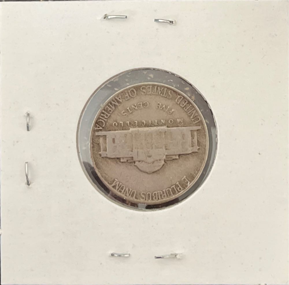 American 1946 5 Cent “Jefferson Nickel” (Mom’s Collection)  coin collectible - Main Image 2