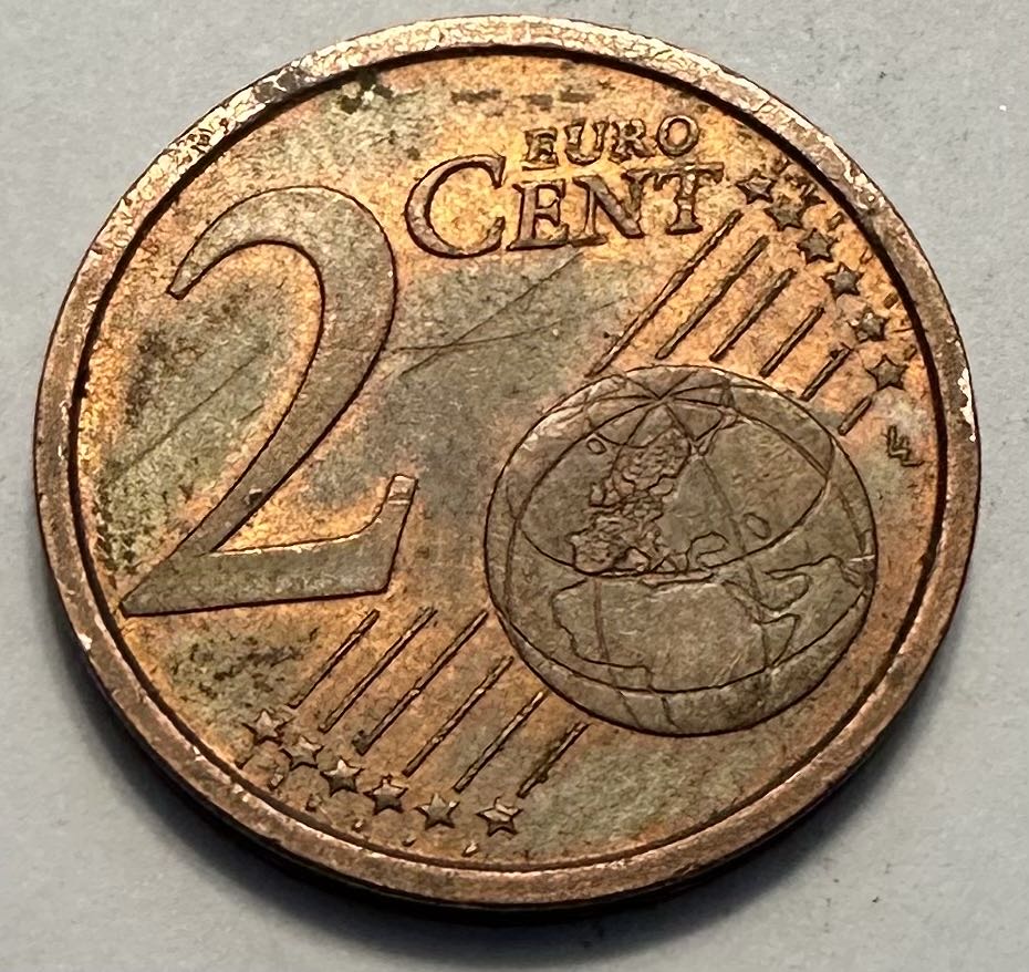 Italy 2 Euro Cent  coin collectible - Main Image 2