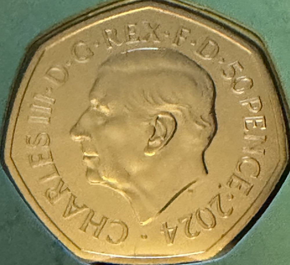 2024 The Gruffalo’s Child Colour 50p  coin collectible - Main Image 2