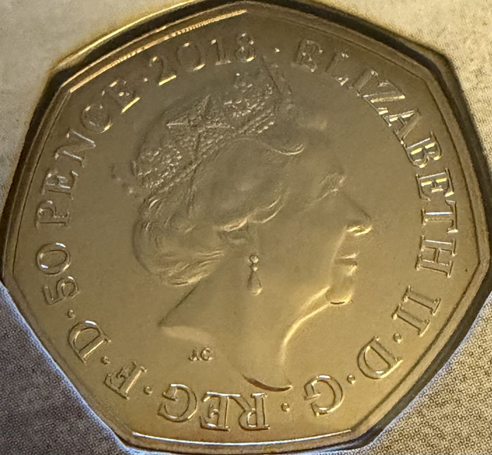 2018 The Snowman 50p (2)  coin collectible - Main Image 2