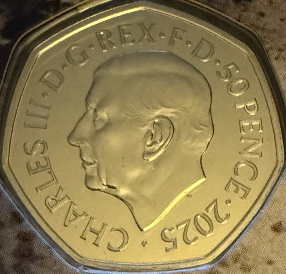 2025 VE Day 80th Anniversary 50p  coin collectible - Main Image 2