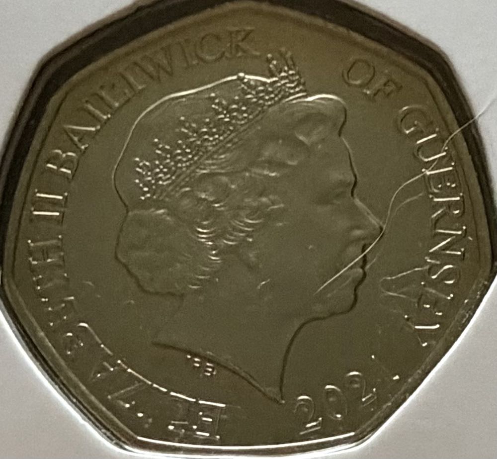 2021 Merry Christmas 50p  coin collectible - Main Image 2