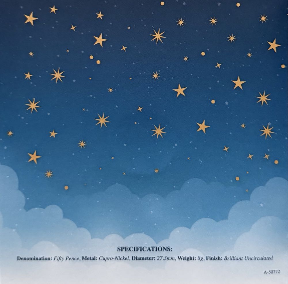 2021 Merry Christmas 50p  coin collectible - Main Image 4