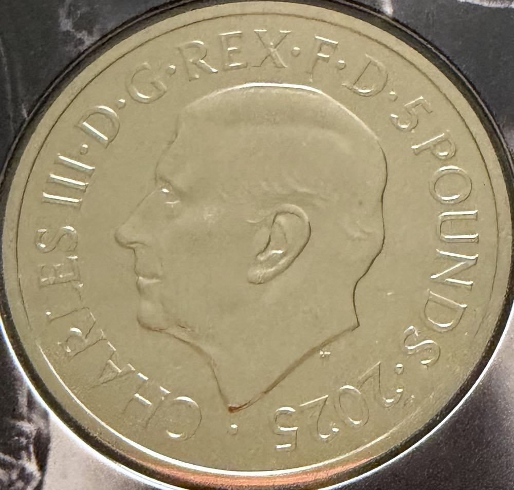 2025 John Lennon £5  coin collectible - Main Image 2