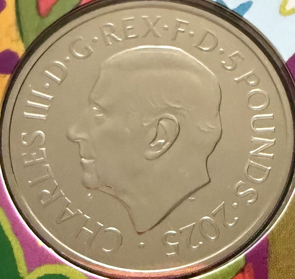 2025 Liberty 150 Years Of £5  coin collectible - Main Image 2
