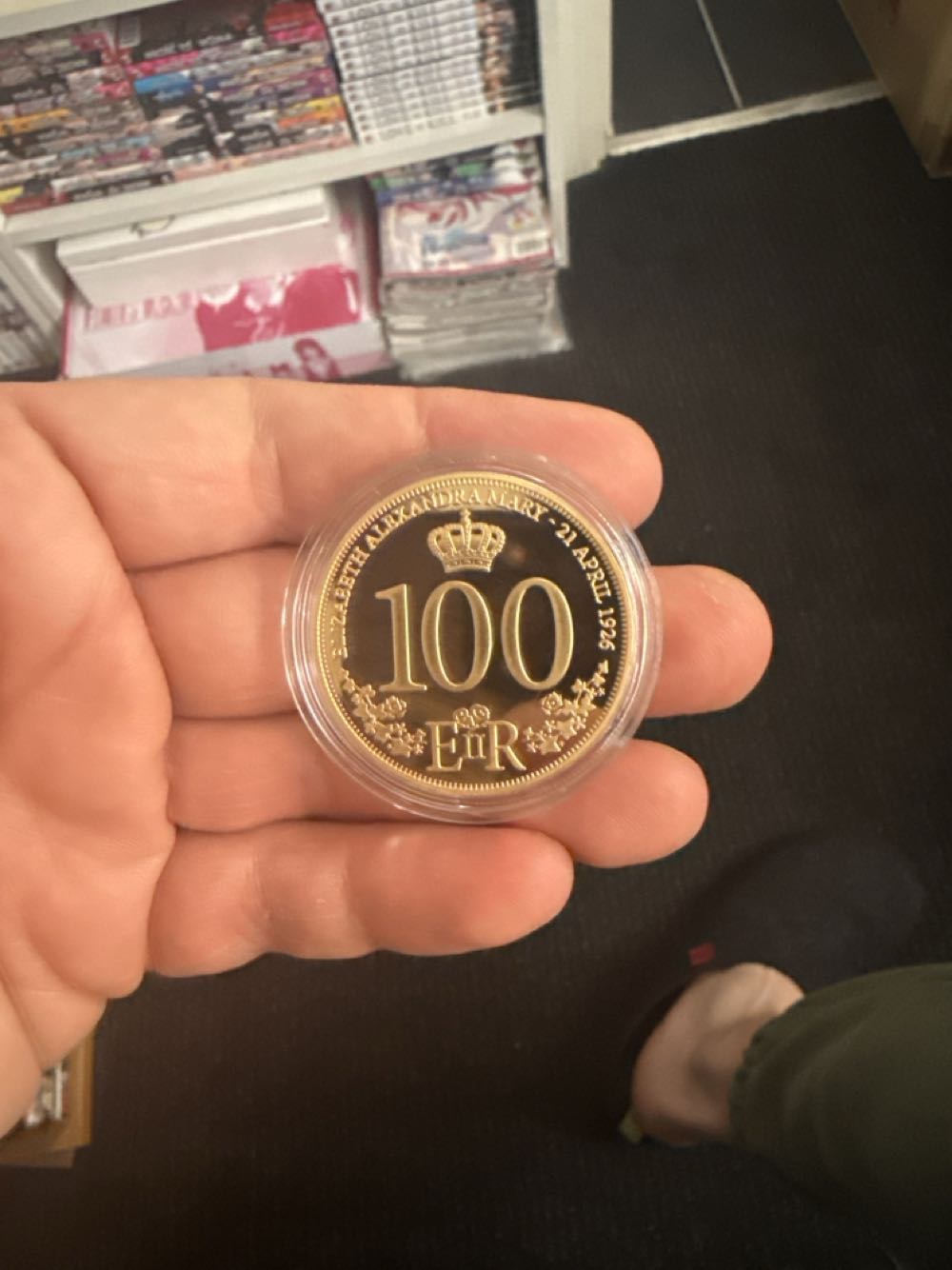 2024 Australia 1 oz .999 Silver Lunar Colorized Blue Dragon in Card