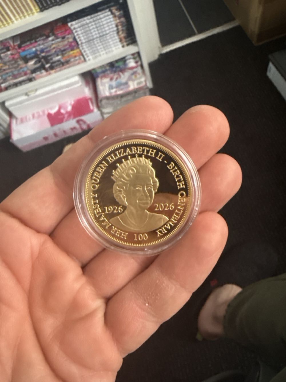 Queen Elizabeth II Birth Centenary 1926-2026 Medal  coin collectible - Main Image 2