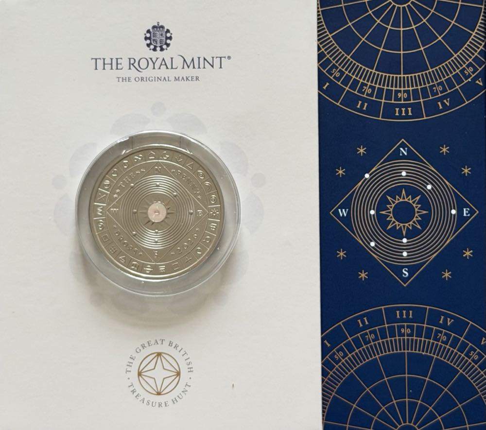2026 The Penny Drops £5  coin collectible - Main Image 3