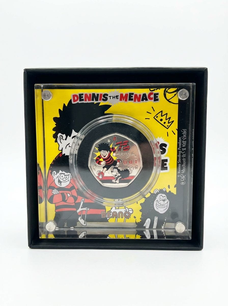 75 Years of Dennis the Menace  coin collectible - Main Image 2